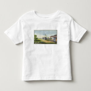 Tee-Pflanzen neigen (w/c auf Papier) Kleinkind T-shirt