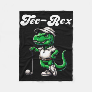Tee Rex Golf T Rex Dinosaur Jungen Herren Damen Ki Fleecedecke