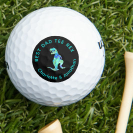 Tee Rex Lustiger Dinosaurier Golf Vater Witz Golfball