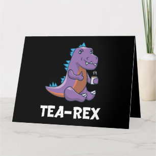 Tee Rex Niedlich Dinosaur Funny Reptile Animal Lov Karte
