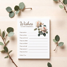 Tee-Rose Babydusche wünscht sich für Baby