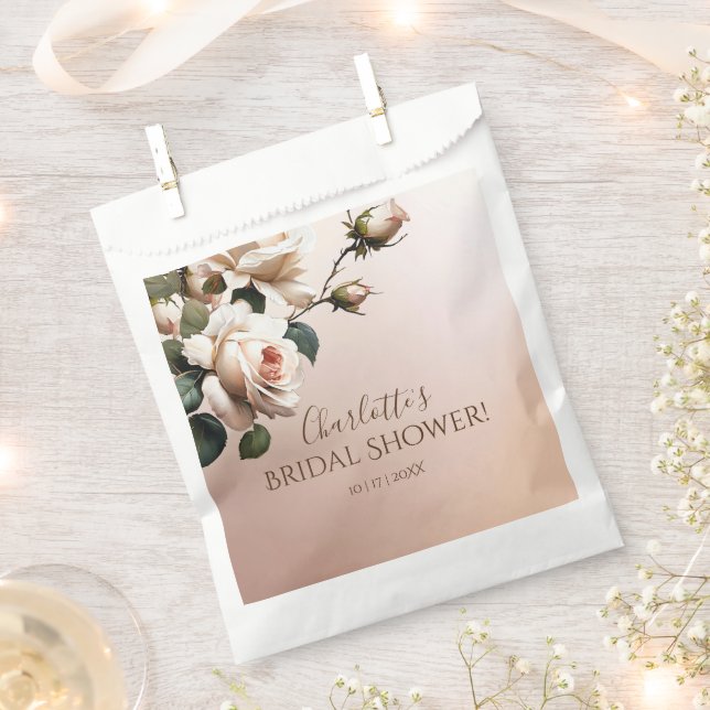 Tee-Rose-Brautparty Fvor-Tasche Geschenktütchen (Ausgeschnitten)