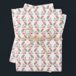 Tee-Rose Muster Niedliche Blütenweibchen Süße Geschenkpapier Set<br><div class="desc">Handgemaltes Design für Sie! Ändern Sie auch die Hintergrundfarben. Karo meinen Shop für mehr Farben und Designs oder lass mir wissen,  ob Sie etwas Angewohntes wollen. Danke für den Einkauf mit mir!</div>
