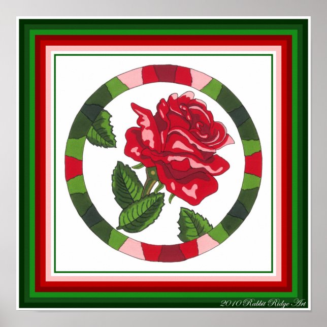 Tee-Rose Poster (Vorne)