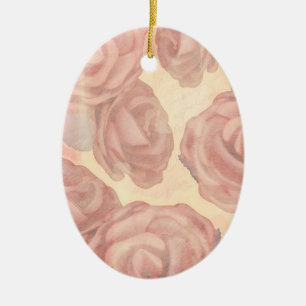 Tee-Rose, Ziergegenstände Keramik Ornament