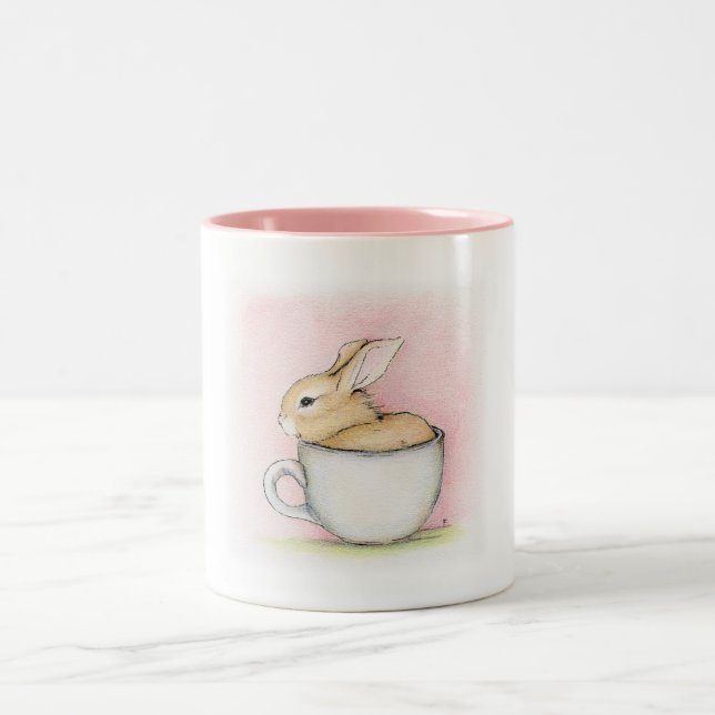 Tee-Schale Zweifarbige Tasse (Mittel)