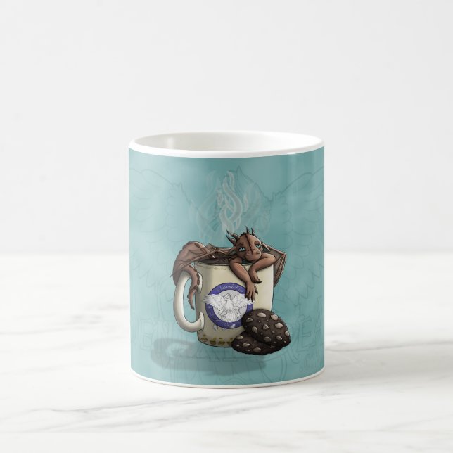 [Tee-Schalen-Drache-] Mokka Tasse (Mittel)