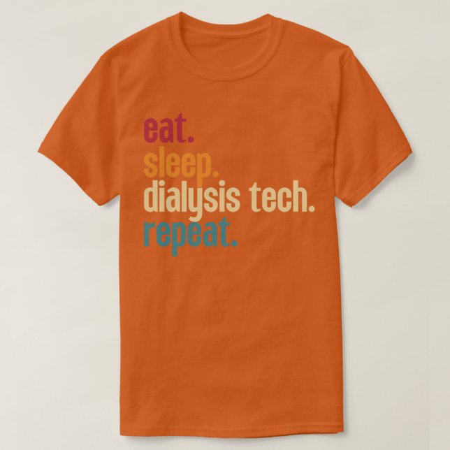 Tee Schlafdialyse Tech Wiederholung 11 (Design vorne)