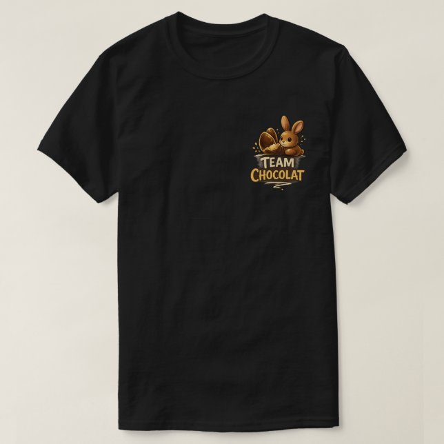 Tee Shirt homme Team Chocolat (Design vorne)