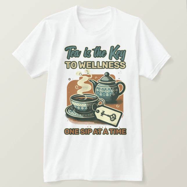 Tee-Shirt mit Tee-Motiv T-Shirt (Design vorne)