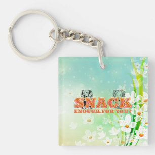 TEE Snack Genug Schlüsselanhänger