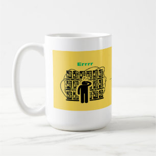 Tee-System-Fehlfunktion Kaffeetasse