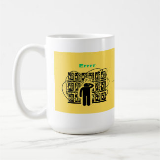 Tee-System-Fehlfunktion Kaffeetasse