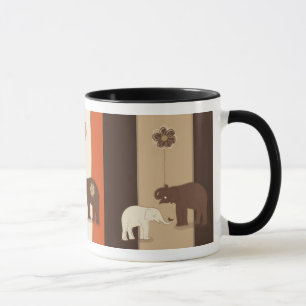 Tee-Tasse des Elefant-Kaffee-  Tasse