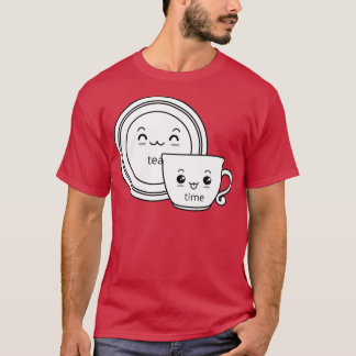 Tee Time niedliche Tasse und Untertasse 1