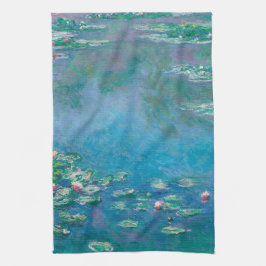 TEE-TOWEL: CLAUDE MONET: WASSERLILIEN GESCHIRRTUCH