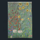 TEE-TOWEL: GUSTAV KLIMT: FARM GARDEN GESCHIRRTUCH<br><div class="desc">TEE-TOWEL: GUSTAV KLIMT: LANDGARTEN MIT SONNENBLUMEN</div>