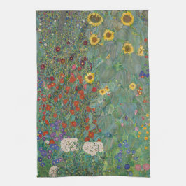 TEE-TOWEL: GUSTAV KLIMT: FARM GARDEN GESCHIRRTUCH