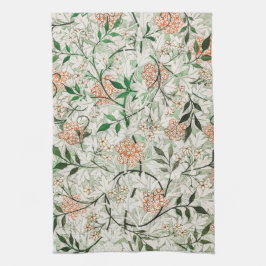 TEE-TOWEL: WILLIAM MORRIS: GREEN JASMINE GESCHIRRTUCH