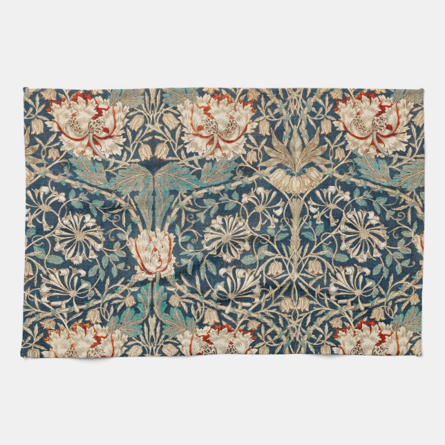 TEE-TOWEL: WILLIAM MORRIS : HONEYSUCKLE GESCHIRRTUCH (Horizontal)