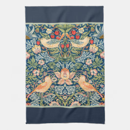 TEE-TOWEL: WILLIAM MORRIS : STRAWBERRY THIEVES GESCHIRRTUCH