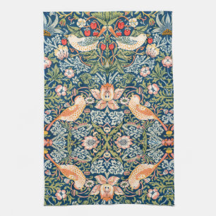 TEE-TOWEL: WILLIAM MORRIS :STRAWBERRY THIEVY GESCHIRRTUCH