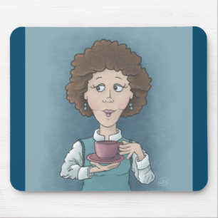 Tee trinken Mousepad
