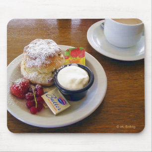 Tee u. Scones Mousepad