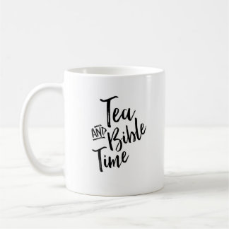 Tee und Bibel-Zeit-Tasse Kaffeetasse
