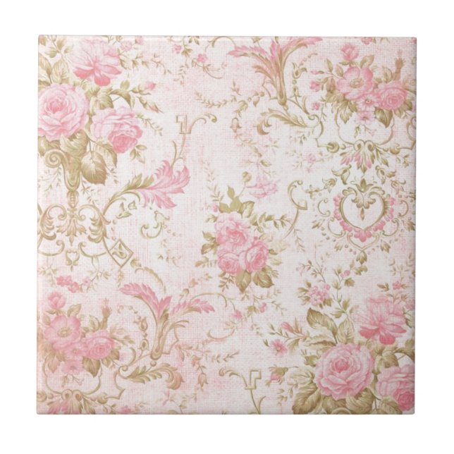 Tee und Fladen Fliese (Vorderseite)