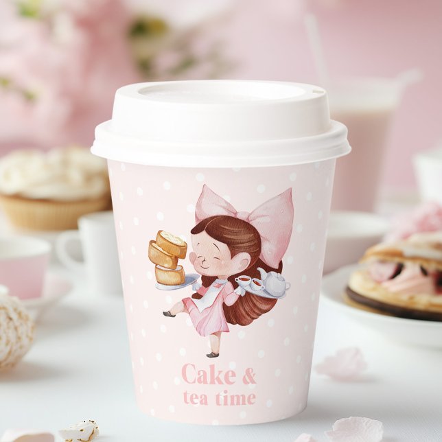 Tee und Kuchen Pappbecher (Von Creator hochgeladen)