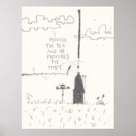 Tee- und Musikposter Poster