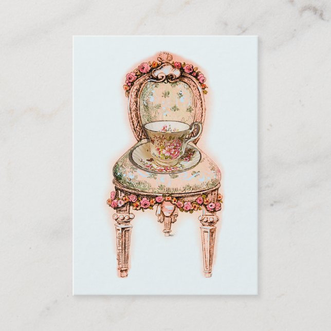 Tee und Symphonie Visitenkarte (Vorderseite)