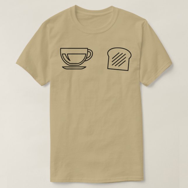 Tee und Toast (Design vorne)