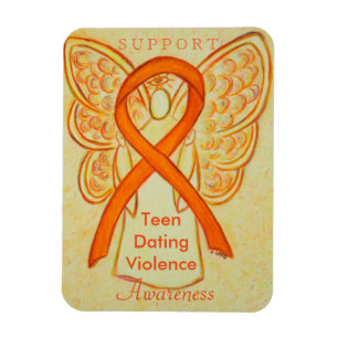 Tee Verabredet Gewalt Bewusstsein Ribbon Angel Mag Magnet