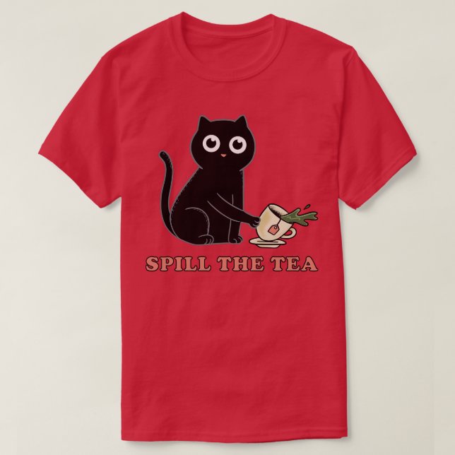 Tee verschütten (Design vorne)