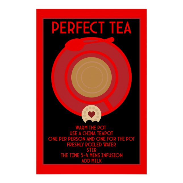 Tee Wall Art Poster Print (Vorderseite)