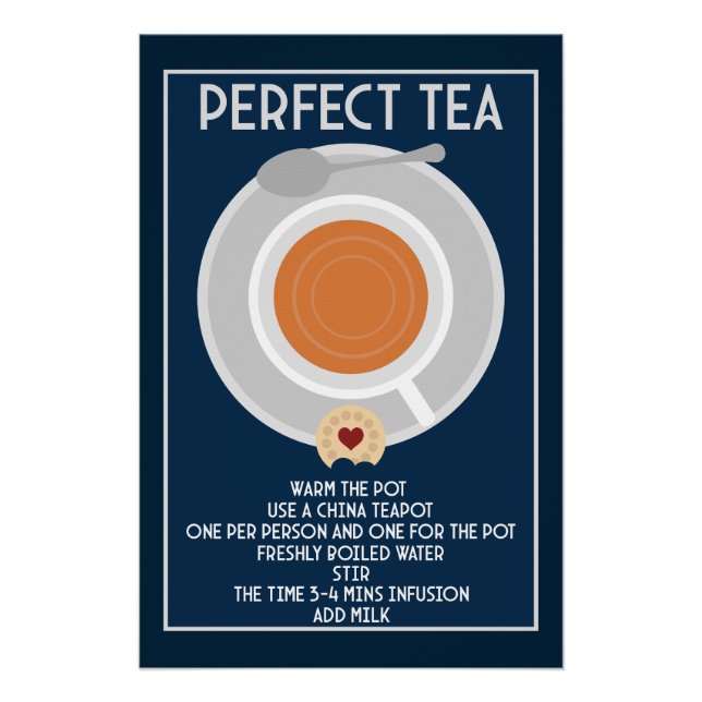Tee Wall Art Poster Print (Vorderseite)