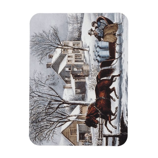 TEE Winterfahrt Magnet (Vertikal)