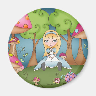 Tee-Zeit mit Alice - Magnet