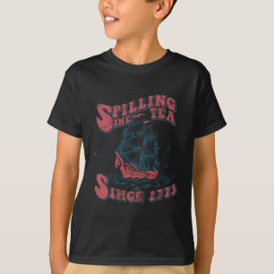 Teeausbreitung Seit 1773 amerikanischer Patriotike T-Shirt