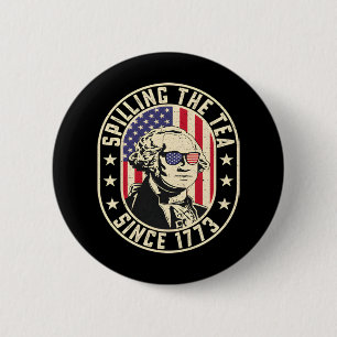 Teeausbreitung seit 1773 - George Washington Button
