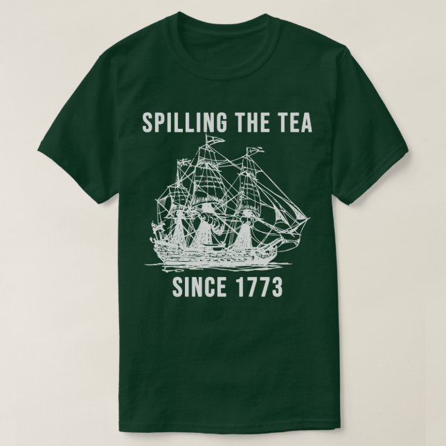 Teeausbreitung seit 1773 T-Shirt (Design vorne)