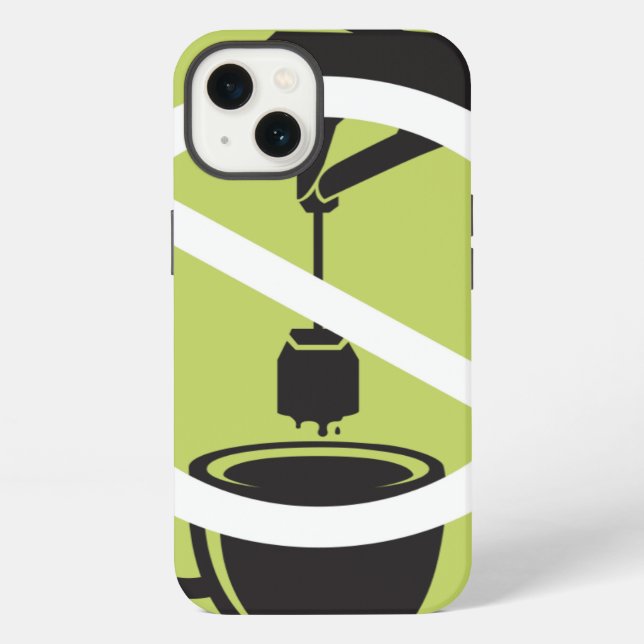 Teebeutel iPhone Hülle (Rückseite)