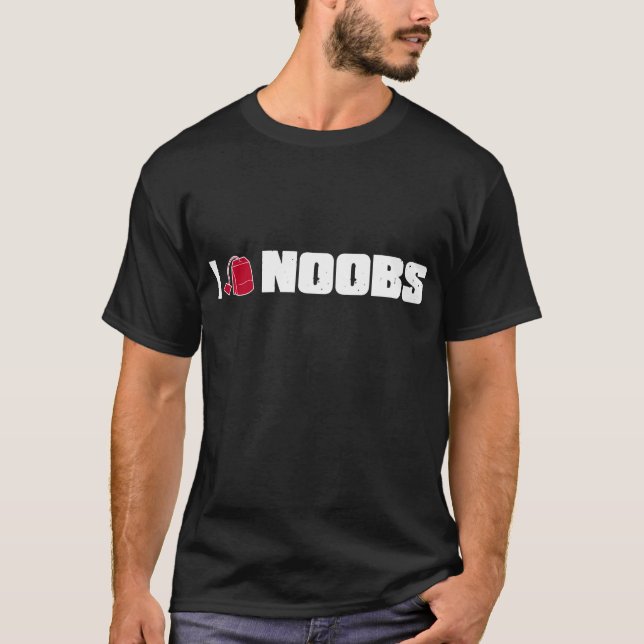 (Teebeutel) noobs I T-Shirt (Vorderseite)