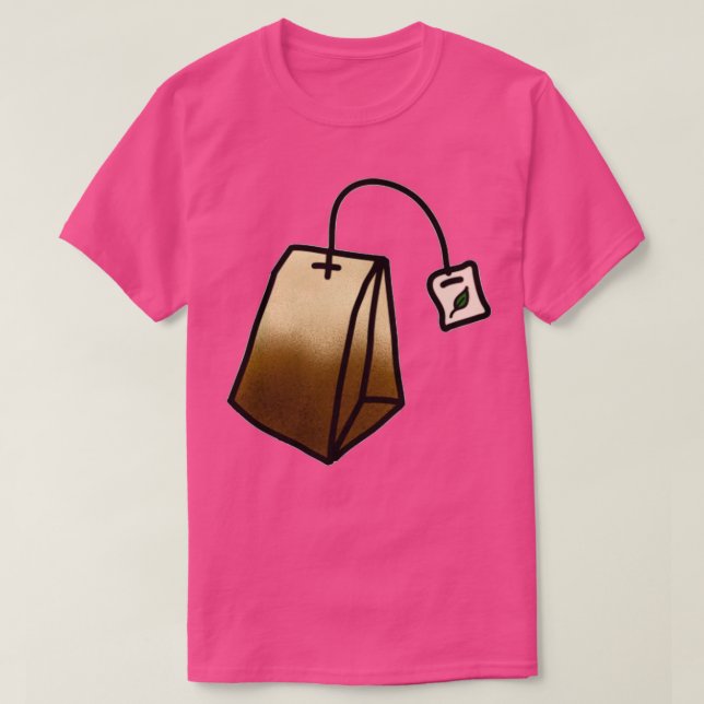 Teebeutel T-Shirt (Design vorne)