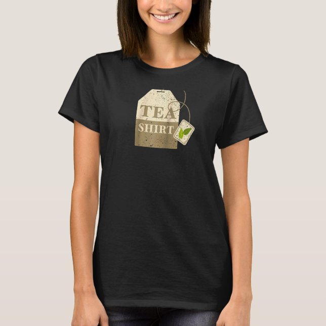 Teebeutel Teacup Teapot Raglan T-Shirt (Vorderseite)