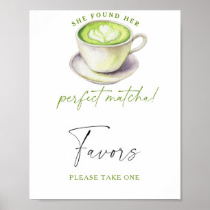 Teebrautparty-Geschenke, bitte nehmen Sie eins Poster