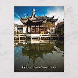 Teehaus Postkarte