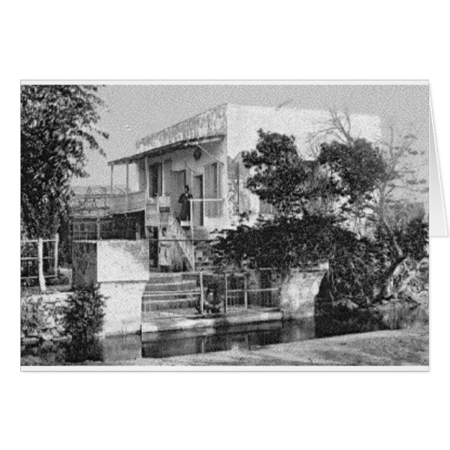 Teehaus, Ridvan Garden- ca. 1900 (Vorderseite (Horizontal))